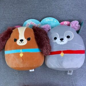 Lady and the Tramp Squishmallow Set